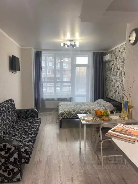 Студия Ростовская область, Ростов-на-Дону Северный мкр, бул. Комарова, ... - Фото 1