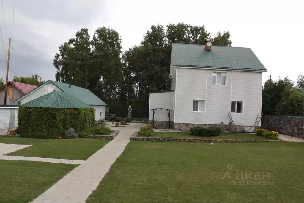 Коттедж в Новосибирская область, Новосибирский район, с. Боровое ул. ... - Фото 0