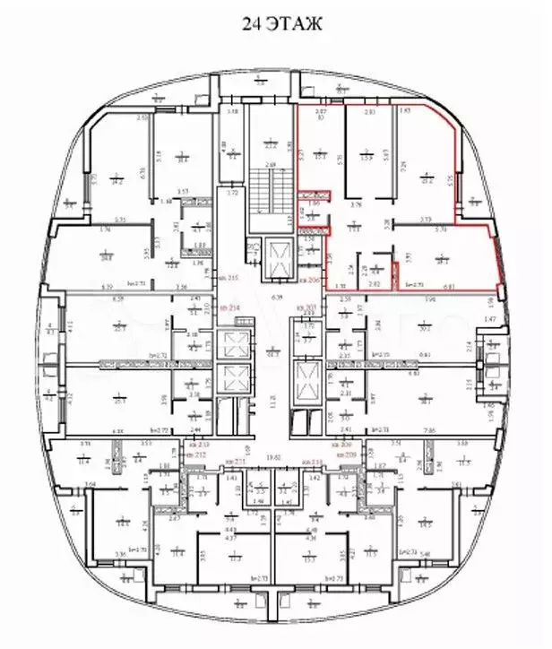 Аукцион: 3-к. квартира, 104,8 м, 24/25 эт. - Фото 0