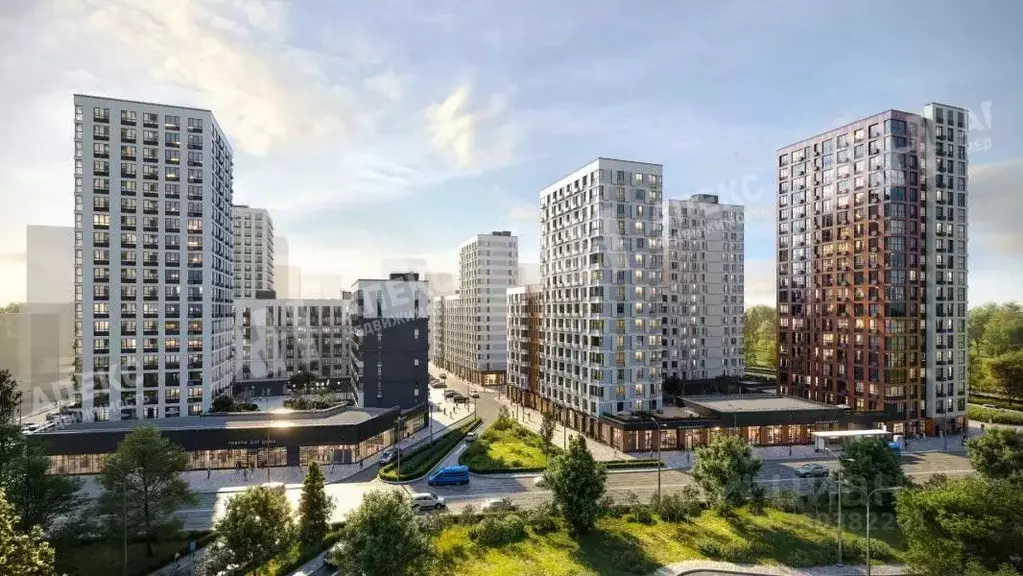 Помещение свободного назначения в Москва Бунинские Кварталы жилой ... - Фото 1