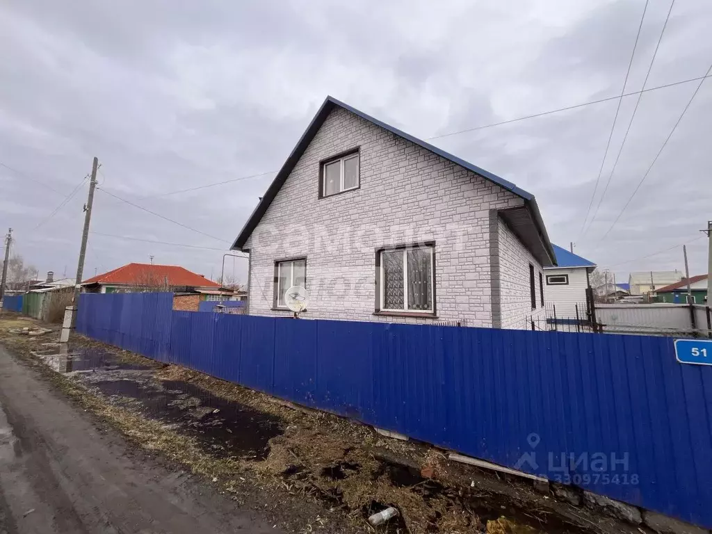 Дом в Омская область, Омск Московка мкр, ул. 7-я Балтийская, 51 (138 ... - Фото 0