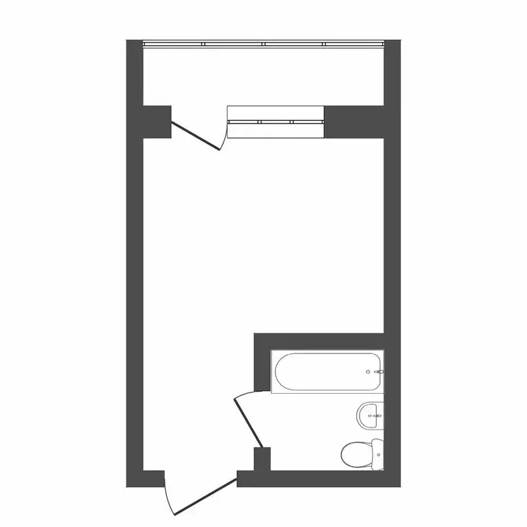 1-комнатная квартира: Тюмень, Олимпийская улица, 12А (21 м) - Фото 0