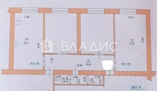 3-к кв. Краснодарский край, Ейск Коммунистическая ул., 63 (80.0 м) - Фото 1