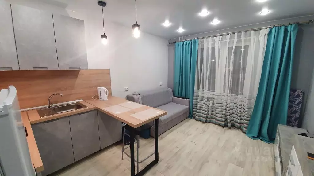 Студия Ленинградская область, Мурино Всеволожский район, ул. ... - Фото 1