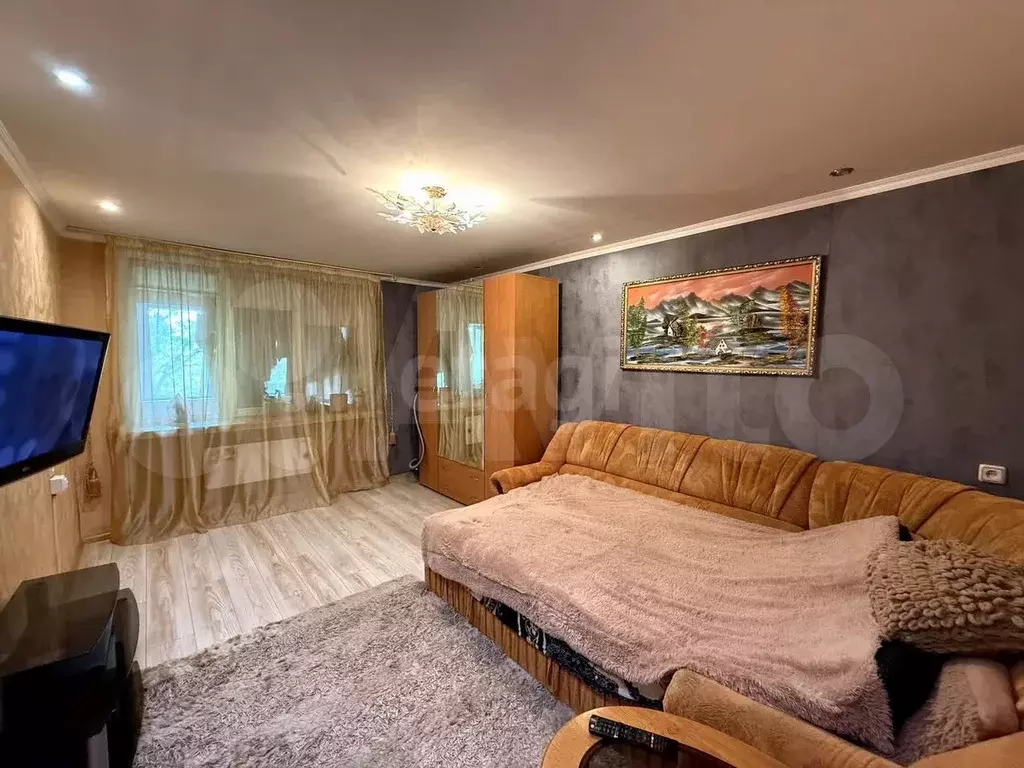 1-к. квартира, 45,4 м, 1/9 эт. - Фото 0