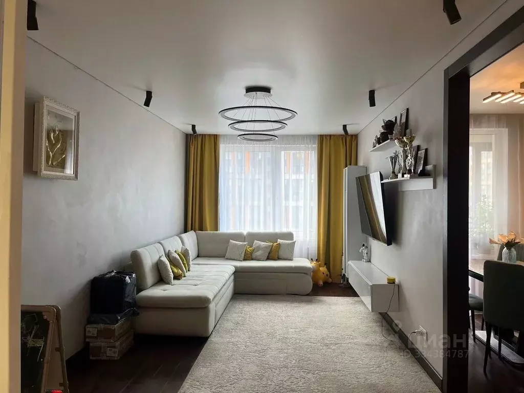 3-к кв. Санкт-Петербург ул. Грибалевой, 7к3 (86.0 м) - Фото 2
