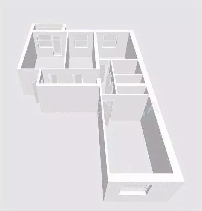 3-к кв. Томская область, Томск просп. Фрунзе, 119Е (74.0 м) - Фото 2