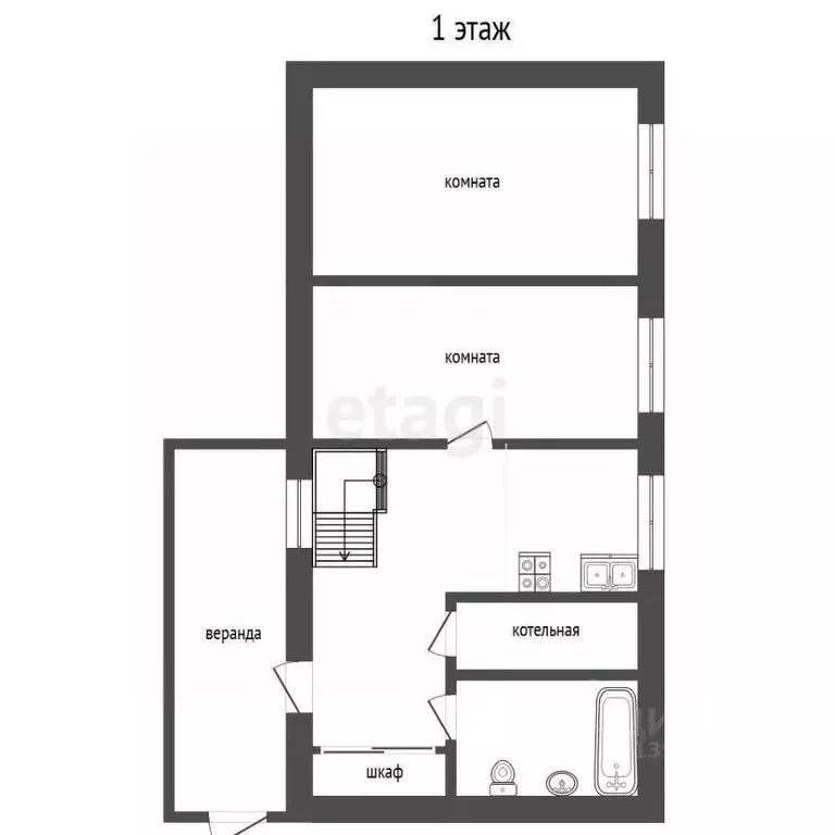 Дом в Тюменская область, Тюмень ул. Молодогвардейцев (70 м) - Фото 2