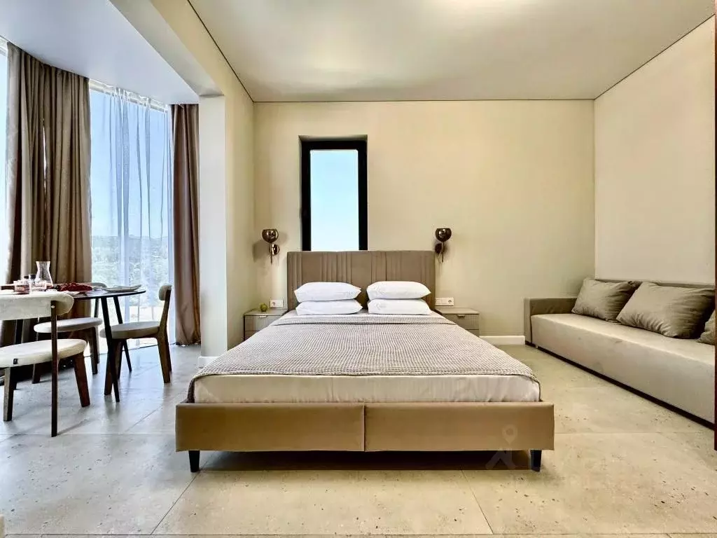 1-к кв. Краснодарский край, Сочи Лазаревское жилрайон, ул. Речная, 2Ж ... - Фото 1