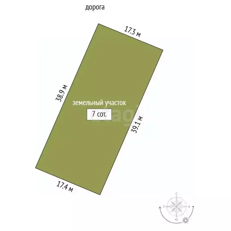 Участок в Крым, Ленинский район, Семисотское с/пос, с. Каменское ул. ... - Фото 2