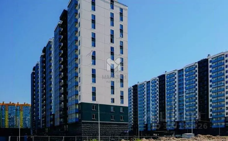 Студия Ленинградская область, Мурино Всеволожский район, ул. Графская, ... - Фото 1