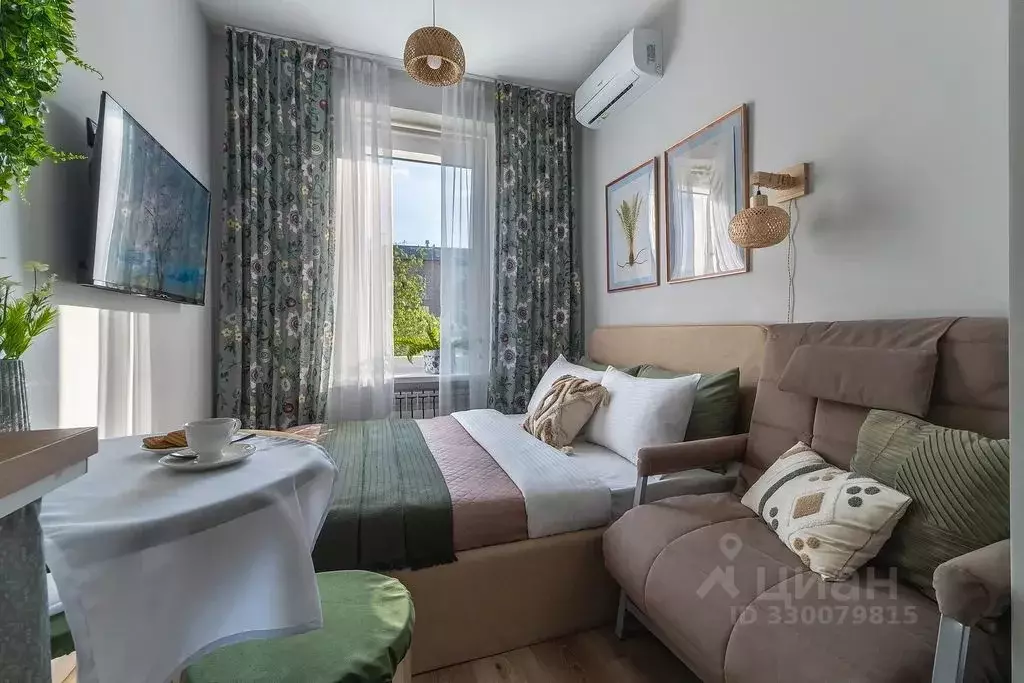 Студия Москва ул. Юлиуса Фучика, 6С2 (14.0 м) - Фото 1