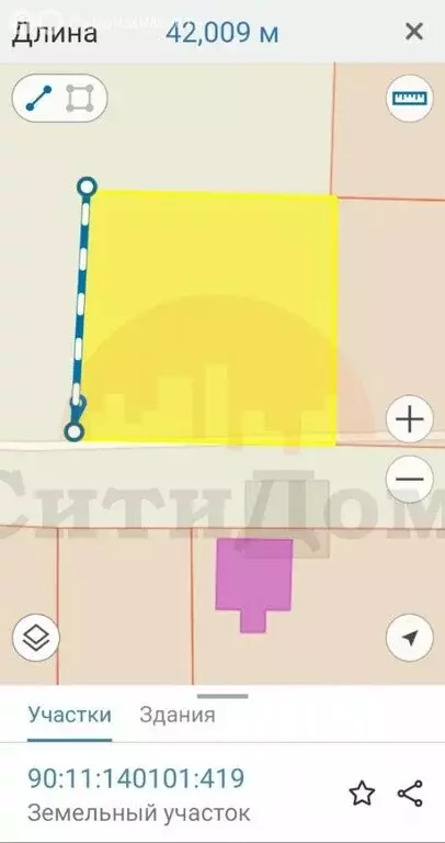 Участок в Митяево, Южная улица (18.47 м) - Фото 2