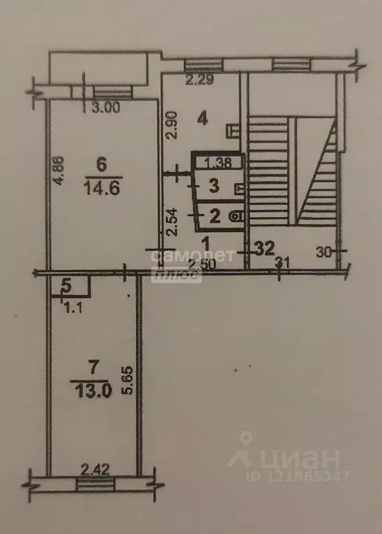 2-к кв. Иркутская область, Иркутск пер. 15-й Советский, 4 (41.0 м) - Фото 1