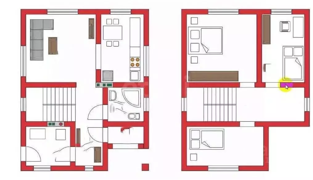 Дом в Татарстан, Казань Овощник СНТ, 16/5 (88 м) - Фото 2