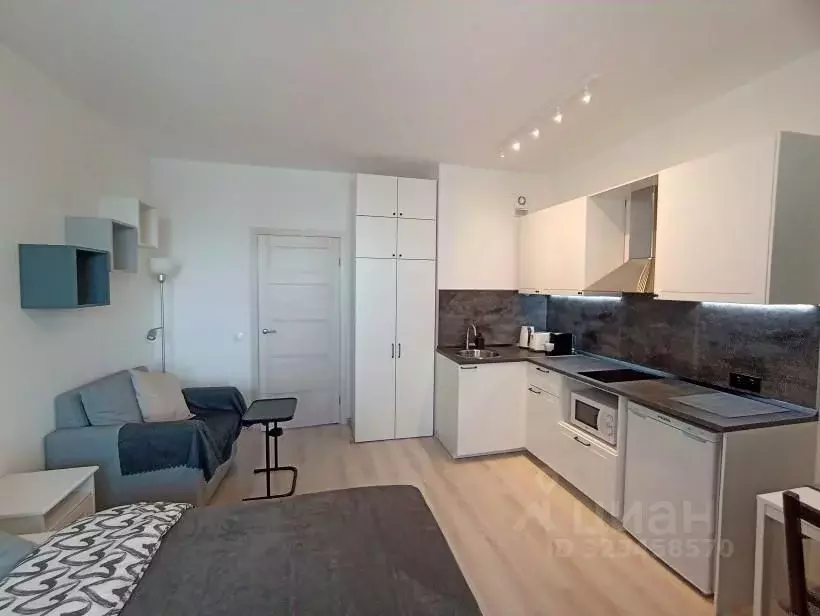 Студия Санкт-Петербург Уральская ул., 21 (26.5 м) - Фото 1