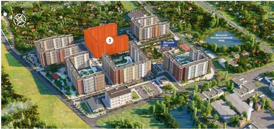 Торговая площадь в Москва Ленинградское ш., 228Бс1 (54 м) - Фото 1