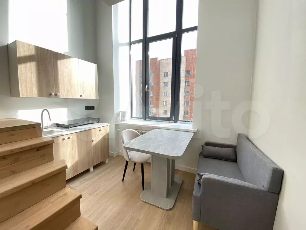 Апартаменты-студия, 27,4 м, 4/6 эт. - Фото 0