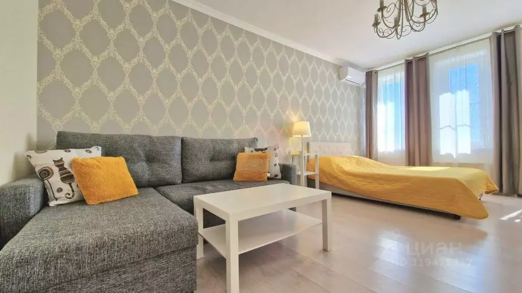 Квартира, 1 комната, 43.4 м - Фото 0