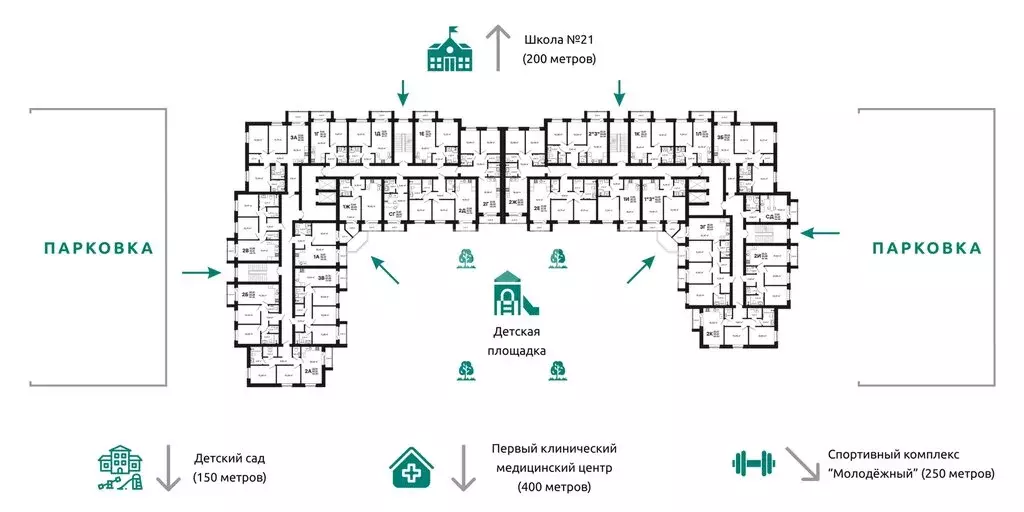 1-комнатная квартира: Ковров, улица Строителей, 43/1 (42.5 м) - Фото 2