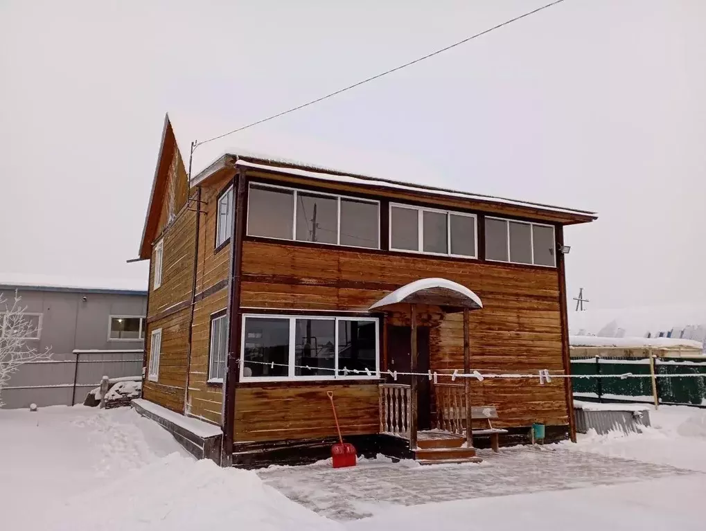 Дом в Саха (Якутия), с. Пригородный  (128 м) - Фото 1