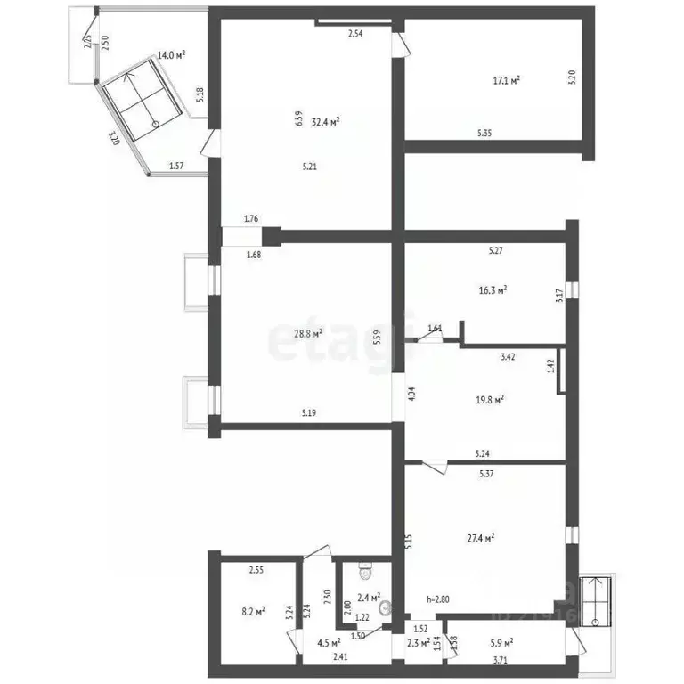 Торговая площадь в Калининградская область, Калининград Ленинский ... - Фото 1