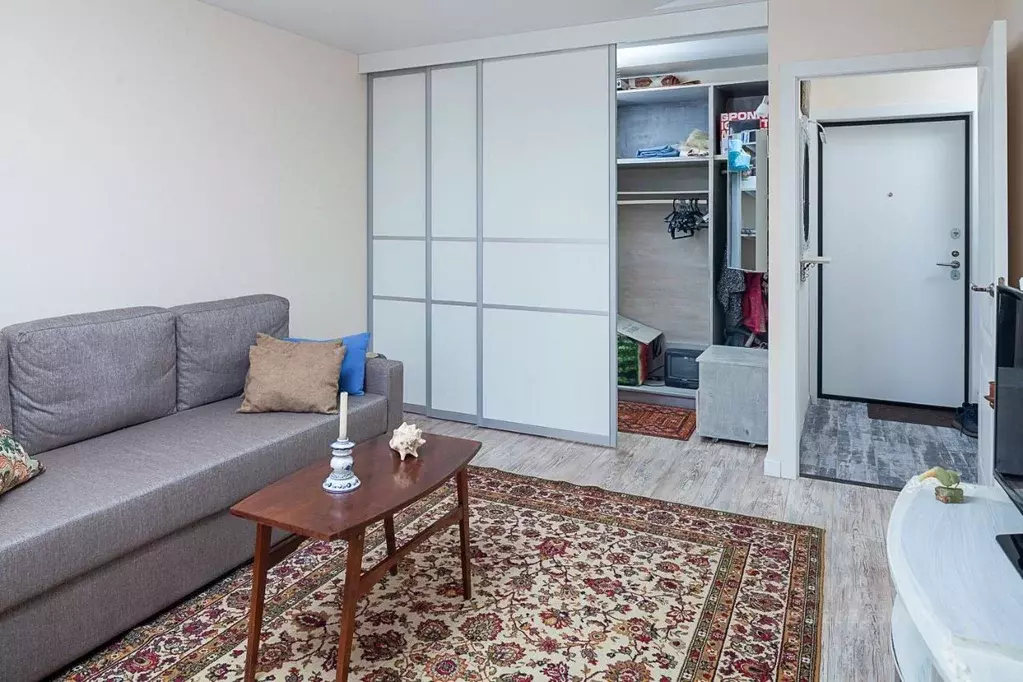 1-к кв. Москва пер. Берников, 2 (35.1 м) - Фото 1