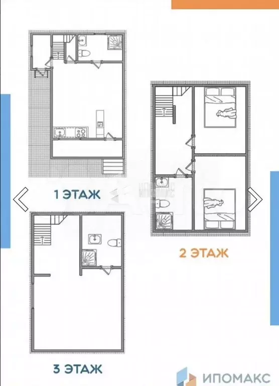 4-к. квартира, 105 м, 3/3 эт. - Фото 0