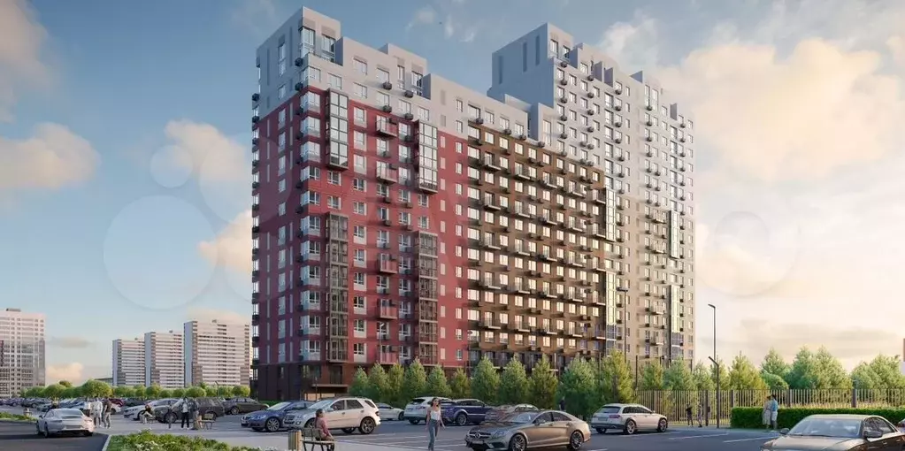 Квартира-студия, 19,6 м, 9/21 эт. - Фото 1