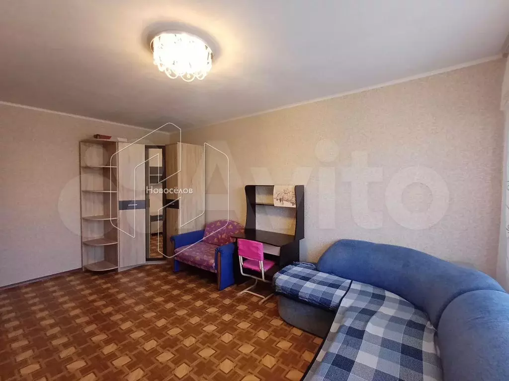 1-к. квартира, 39 м, 5/10 эт. - Фото 1