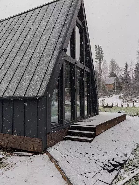 Дом в Ленинградская область, Всеволожский район, Юкковское с/пос, д. ... - Фото 1