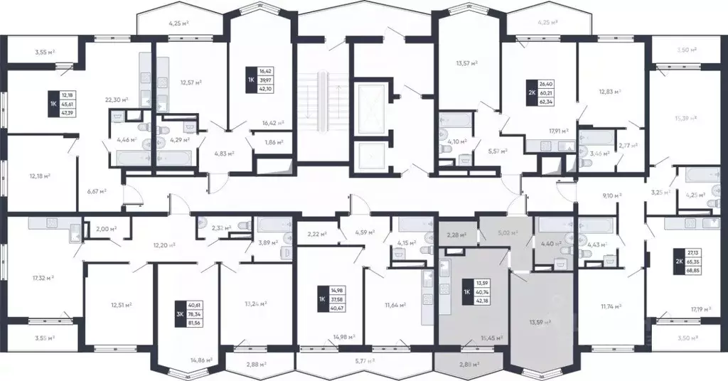 1-к кв. Белгородская область, Старый Оскол Садовые Кварталы мкр,  ... - Фото 2
