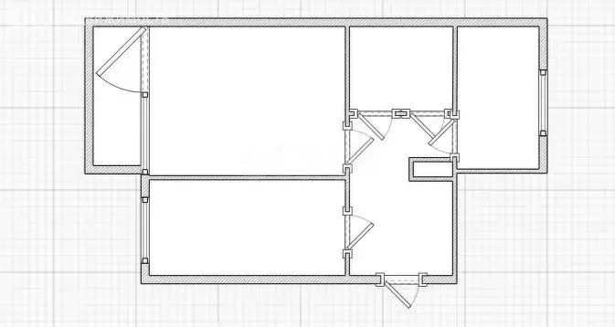 2-комнатная квартира: Галич, улица Калинина, 31 (50.9 м) - Фото 1