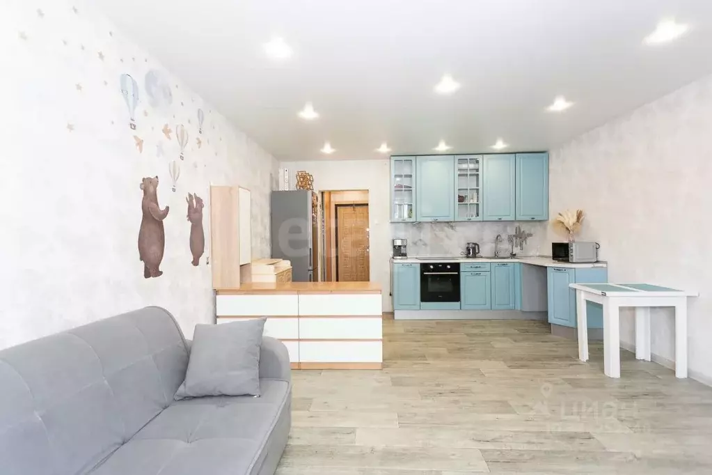 Студия Новосибирская область, Новосибирск ул. Дмитрия Шмонина, 1 (32.5 ... - Фото 1