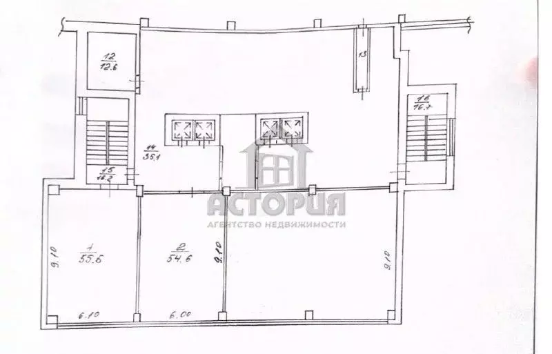 Офис в Красноярский край, Красноярск Телевизорная ул., 1 (55 м) - Фото 2