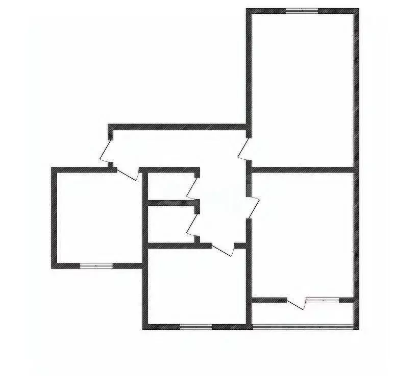 3-к кв. Курская область, Курск ул. Косухина, 20 (75.0 м) - Фото 0