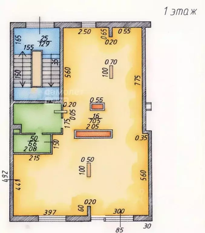 Торговая площадь в Московская область, Люберцы Зенино ЖК Самолет мкр, ... - Фото 2