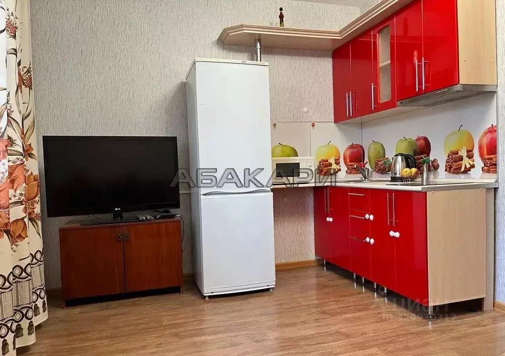 Студия Красноярский край, Красноярск Нанжуль-Солнечный мкр, ул. ... - Фото 1