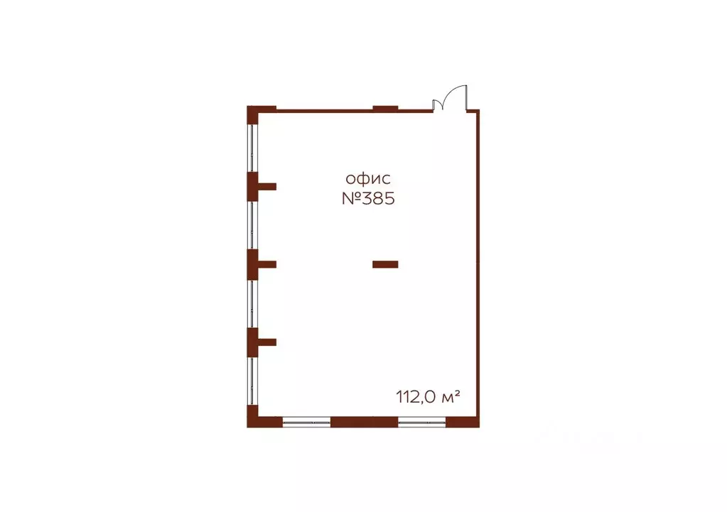 Офис в Кемеровская область, Кемерово ул. Терешковой, 39 (112 м) - Фото 1