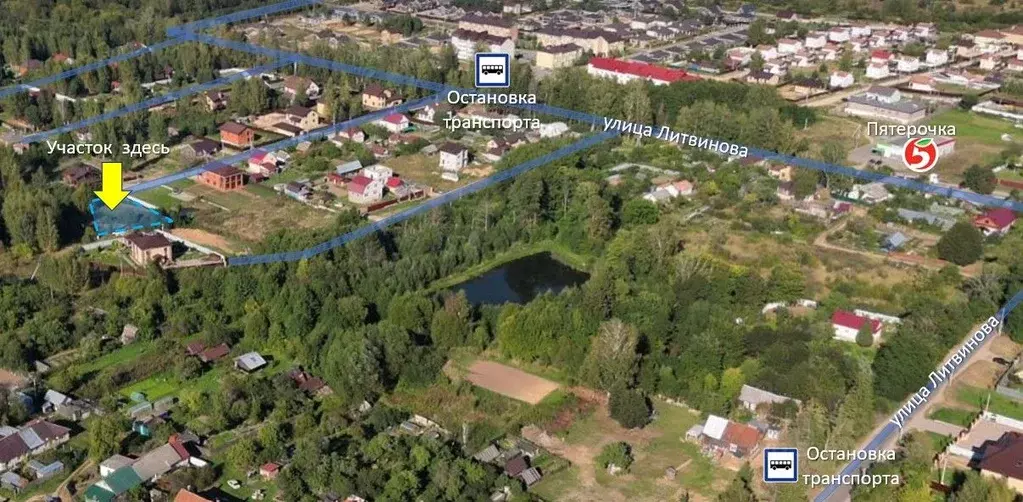 Участок в Тверская область, Калининский муниципальный округ, с. ... - Фото 2