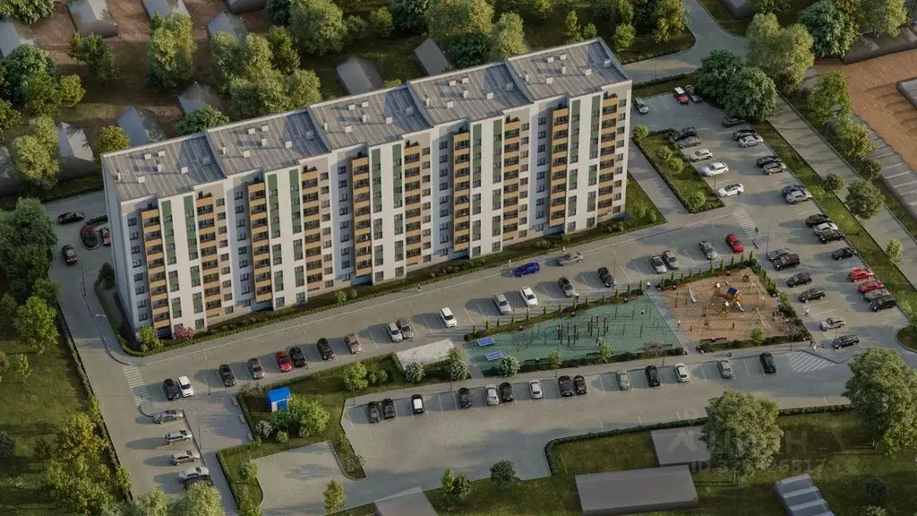 1-к кв. Крым, Симферополь ул. 51-й Армии, уч126 (34.1 м) - Фото 2