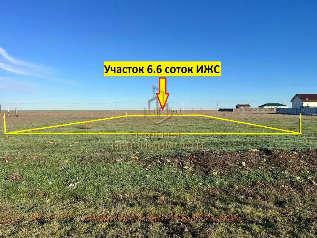 Участок в Крым, Сакский район, Суворовское с/пос, с. Великое ул. ... - Фото 1