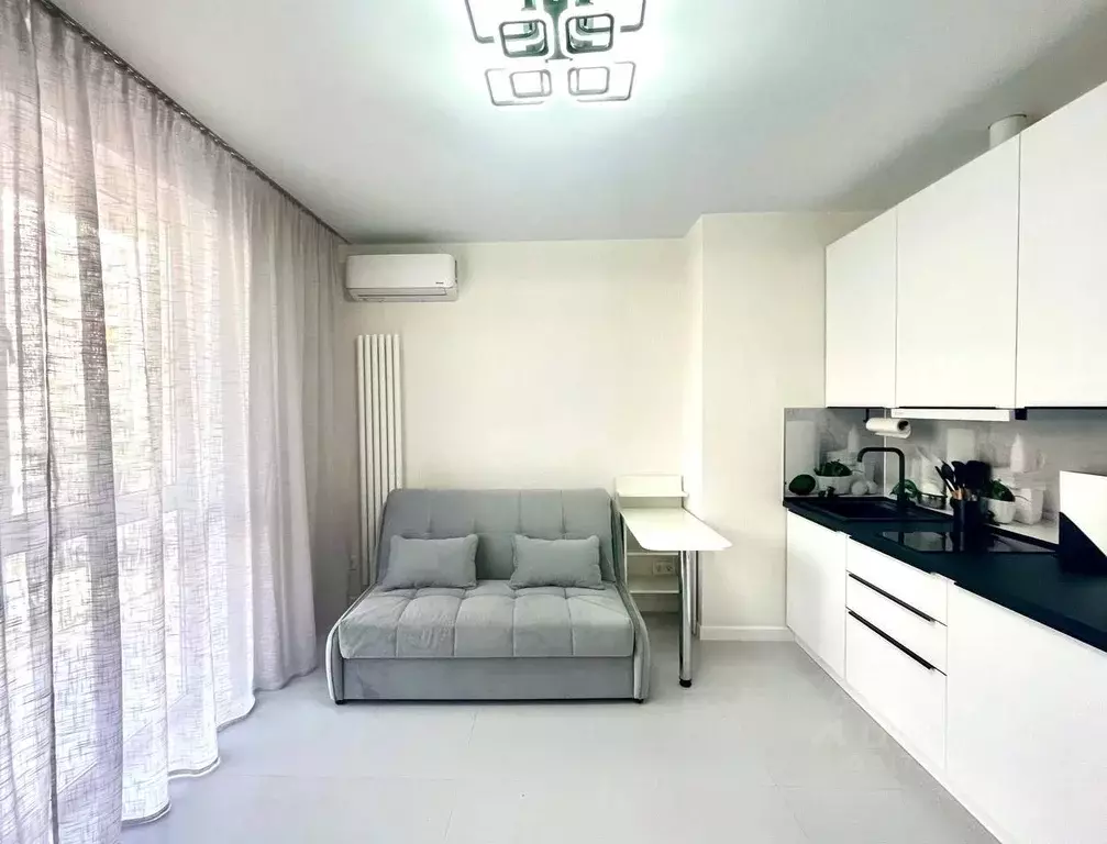 Студия Краснодарский край, Сочи ул. Искры, 66/9к3 (30.0 м) - Фото 0