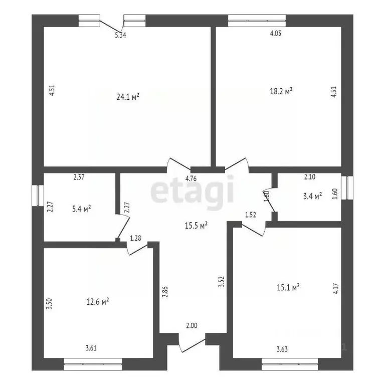 Дом в Ростовская область, Мясниковский район, Краснокрымское с/пос, ... - Фото 2