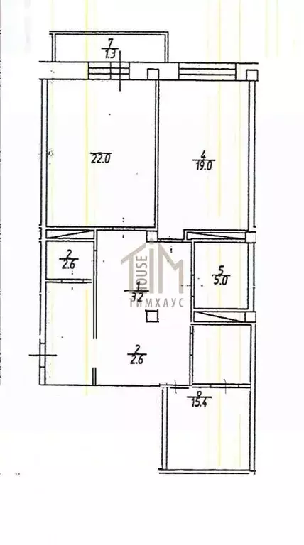 2-к кв. Омская область, Омск ул. 10 лет Октября, 50 (90.6 м) - Фото 2