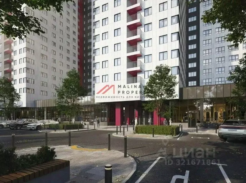 Торговая площадь в Московская область, Люберцы Волковская 67 жилой ... - Фото 2