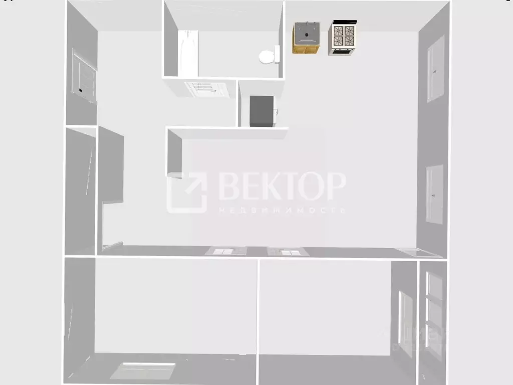 3-к кв. Костромская область, Кострома Малышково мкр, проезд Березовый, ... - Фото 2