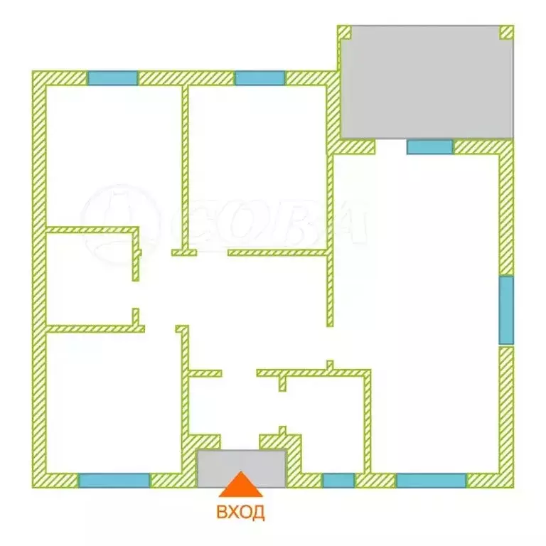 Дом в Тюмень, территория СОСН Березовое Озеро (115 м) - Фото 2