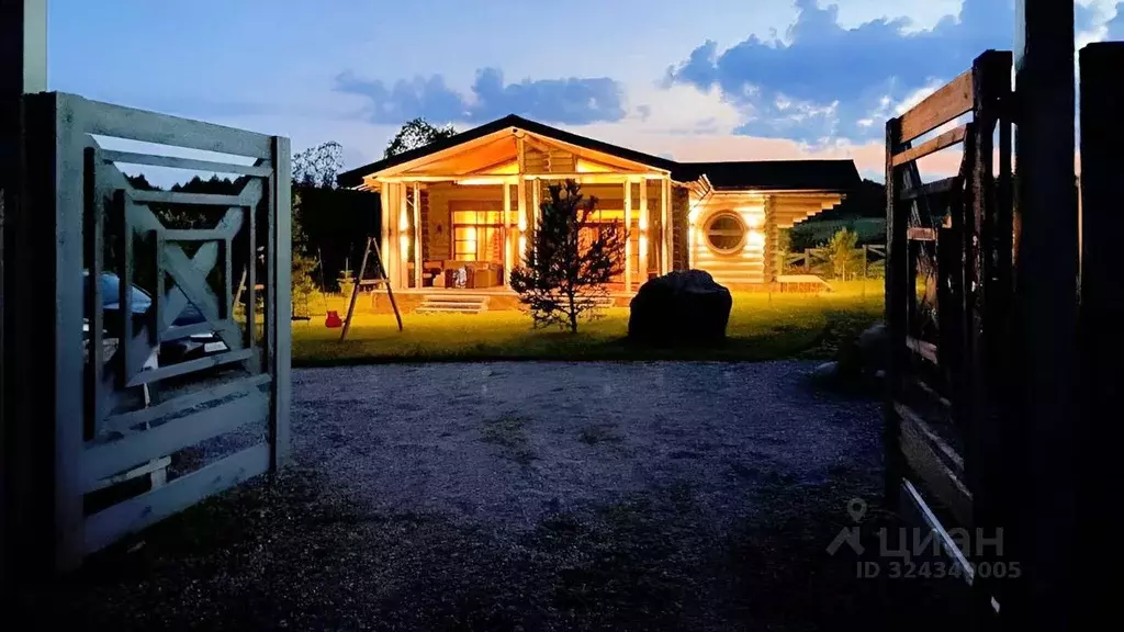 Дом в Псковская область, Куньинский район, Пухновская волость, д. ... - Фото 1