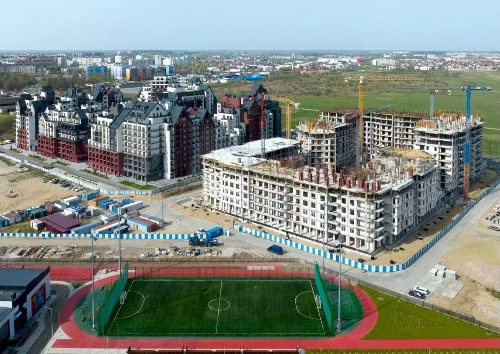 1-к. квартира, 57,4 м, 3/11 эт. - Фото 0